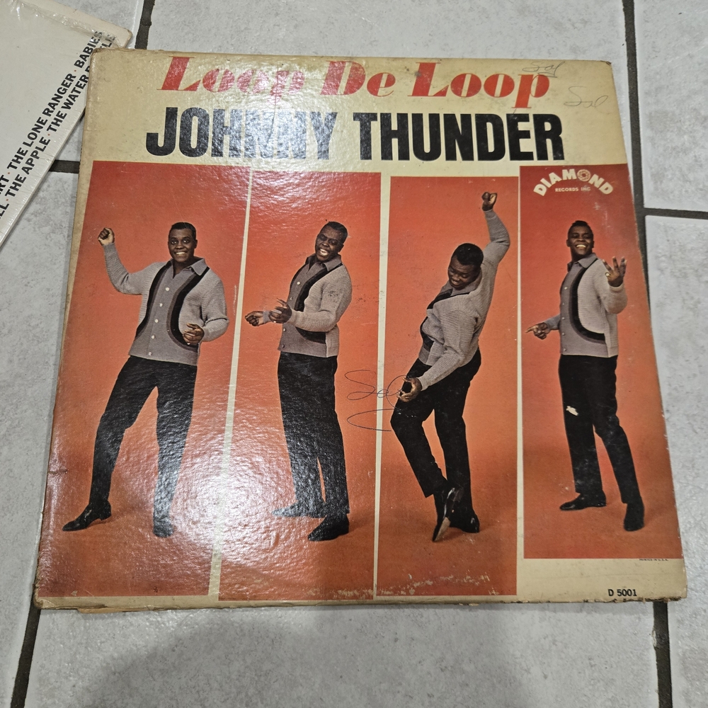 Vinyl Record - Red and Black Cover